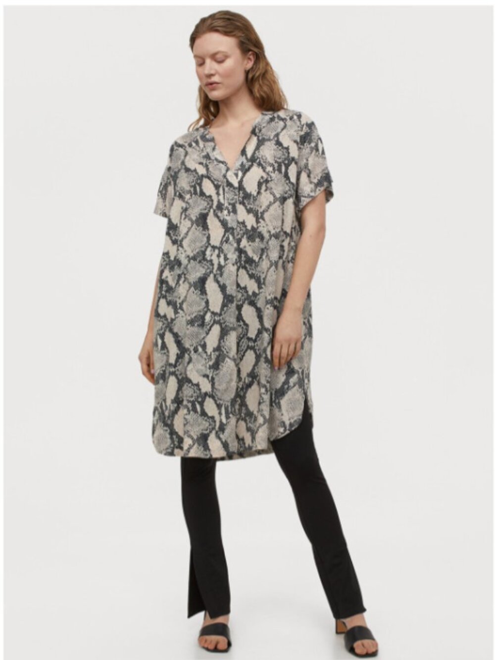 ☆ H&M Python Shirt Dress